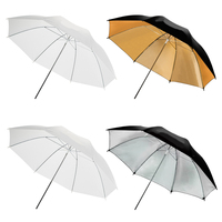 Ensemble Complet d'Équipement de Studio Photo Support de Fond Réflecteur 5 en 1 Accessoires de Photographie Kit d'Éclairage Parapluie et Boîte à Lumière