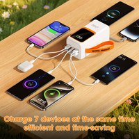 Station d'alimentation portable 50000mAh avec logo personnalisé, charge rapide PD 22.5W, type C, affichage LED