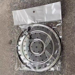 ตะแกรงนึ่งสแตนเลส 304 แบบหนา มีรูสำหรับหม้ออัดแรงดัน ถาดนึ่ง - Product Image 1