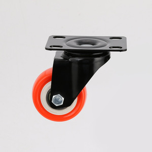 Orange Pp Swivel <b>Caster</b> <b>Wheel</b> 2 Inch Ball Bearing Silent Operation Furniture Industrial Use - Product Image 3