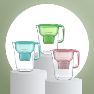 <span class=keywords><strong>Carafe</strong></span> filtrante <span class=keywords><strong>alcaline</strong></span> pour <span class=keywords><strong>eau</strong></span>, élimine les métaux lourds et les mauvaises odeurs - Product Image 4