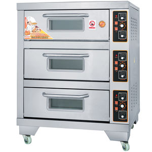 Four <span class=keywords><strong>de</strong></span> cuisson à gaz, 2 plateaux commercial, 4 plateaux, nouveaux design, utilisation du pain et des gâteaux, rôtissoire française - Product Image 2