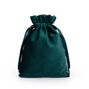 Pochette cadeau en velours à cordon, petite, réutilisable, écologique, design personnalisé - Product Image 6