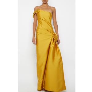 OEM thiết kế phụ nữ mới vải sexy tắt vai dài ăn mặc thời trang Crepe vải backless phụ nữ Ăn mặc - Product Image 1