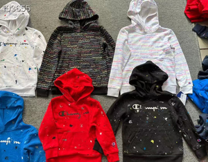 봄 시즌 신생아 오버런 및 잉여 재고를위한 도매 브랜드 면 긴 소매 아기 재킷 - Product Image 4