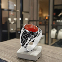 Bague Rétro Classique Homme Européenne et Américaine 2026, en Alliage, Diamant Ovale, Design à Deux Lames Courbes, Électroplaquée