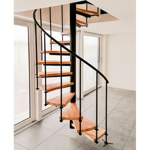 <span class=keywords><strong>Escalier</strong></span> en colimaçon en bois massif au design moderne pour petit espace <span class=keywords><strong>grenier</strong></span> pour maison ou appartement résidentiel Offre Spéciale <span class=keywords><strong>prix</strong></span> - Product Image 2