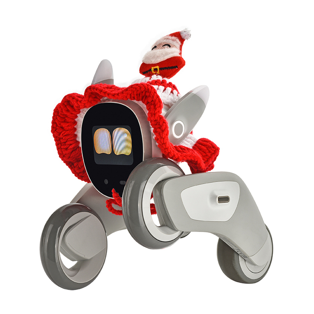 Christmas Gifts Ai Electronic Loona Premium Robot Dog with Power Station Interactive Voice People Electronic Pet Dog