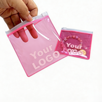 Impression de logo personnalisé sur vêtements imperméables, emballage personnalisé avec fermeture éclair, sacs personnalisés, sacs en PVC