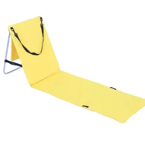 Modern Design Aluminum Lightweight Outdoor Chair Folding Lounger Sun Beach Mat Chairs Bed