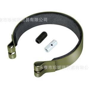 Freno de tambor Zhen Nirui de 4 pulgadas con pasador para reparación de karts, pieza de repuesto - Product Image 1