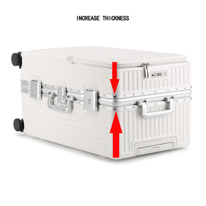 Commercio all'ingrosso 28-32 pollici bagaglio da viaggio ispessito scatola di alluminio con Multi-funzione Password <span class=keywords><strong>grande</strong></span> capacità valigia di grandi dimensioni - Product Image 6