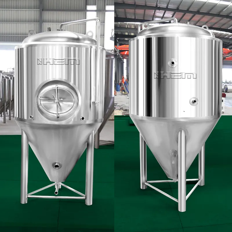 1000l 2000 Liter 4000l 5000 Liter Vertikale Weingut ausrüstung Gär tanks Weingut herstellung Bier