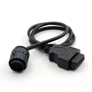 Venta de Cable para BMW <span class=keywords><strong>ICOM</strong></span> D, Cable de diagnóstico para motocicletas, para BMW, adaptador de 10 pines, cable OBDII, al mejor <span class=keywords><strong>precio</strong></span> - Product Image 1