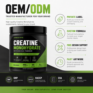 Greenpie Créatine Monohydrate <span class=keywords><strong>Poudre</strong></span> Soutient la Croissance Musculaire et la Force Pure Créatine Monohydrate - Product Image 2