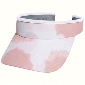 Casquette de soleil personnalisée à dos ouvert tie-dye unisexe avec logo, séchage rapide, rembourrée en mousse, pour le sport, le cyclisme, les activités de plein air, la pêche quotidienne - Product Image 5