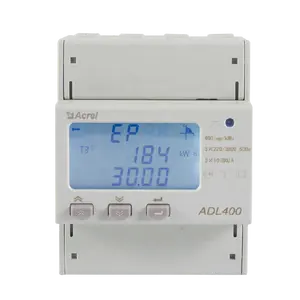 Acrel L400-C 3 phase energy meter modbus digital watt ac power meter 220v lcd MID electrical energy consumption meter with ct