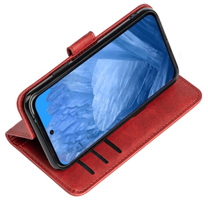 Funda magnética para billetera, Funda de cuero para teléfono de libro para <span class=keywords><strong>Google</strong></span> <span class=keywords><strong>Pixel</strong></span> 8A 7 6 5 <span class=keywords><strong>4</strong></span> 3 9 Pro, funda para teléfonos con tarjeta de crédito - Product Image 3