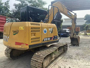 Excavatrice Sany SY 95C Pro d'occasion avec pompe hydraulique Caterpillar Make ISUZU Kawasaki, bon état, parfait état de marche - Product Image 4