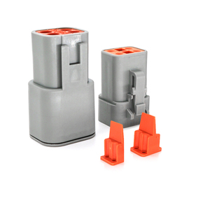 Chenf dtp06 <span class=keywords><strong>plug</strong></span> de fio elétrico, conector macho e fêmea 4pin dtp, série automotiva, à prova d' água - Product Image 3