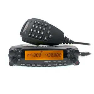 カーラジオTYTTH7800モバイルラジオハイパワーデュアルバンド100 km範囲50WハムラジオFMアナログモバイルトランシーバー
