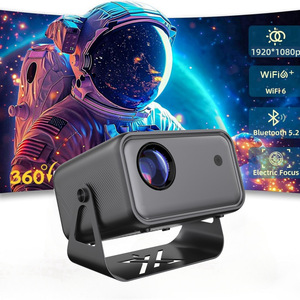 Mini Proyector V60 para Cine en Casa Inteligente, 1080P Alta Definición, Android 11, LED DLP, Enfoque Trapezoidal, 300 Lúmenes, Portátil, 4K - Product Image 1