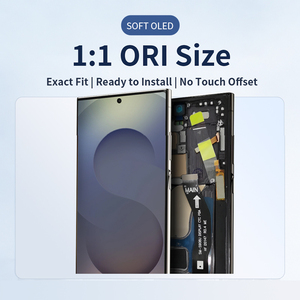 หน้าจอ OLED Samsung SAM Series Soft 1:1 สำหรับ S21 Ultra S22 Ultra S23 Ultra S24 Ultra S25 Ultra แบบ OEM ODM - Product Image 2