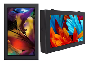 32 inch ngoài trời <span class=keywords><strong>LCD</strong></span> Áp phích kỹ thuật số IP65 SDK Wall Mount 16:9 - Product Image 2