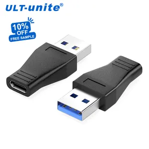 ULT-اتحدوا المصنع مباشرة USB 3.0 وذكر نوع إلى نوع C شاحن أنثي USB A إلى USB C محول