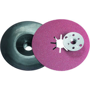 Disque de meuleuse d'angle M14 125 mm pour métaux ferreux, abrasif revêtu - Product Image 1