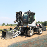 Powston Neuer Kleiner 6,5cbm Selbstladender Betonmischer-LKW mit Motorlager & Getriebe zum Verkauf