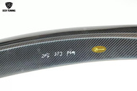 Spoiler Bagasi Belakang Serat Karbon Sayap Gaya GP untuk Bibir Belakang Mercedes Benz C200 C300 W205 Coupe C63 AMG S 2 Pintu