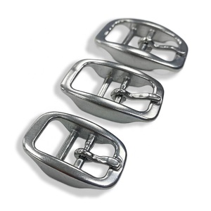 Hebilla de Cinturón de Doble Barra Ajustable de Acero Inoxidable de Alta Calidad para Collar de Perro - Product Image 2