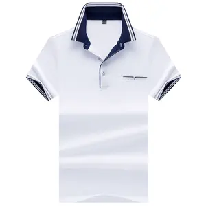 फैक्टरी मूल्य नवीनतम डिजाइन गर्मियों टी शर्ट कपास पुरुषों गोल्फ लघु आस्तीन पोलो शर्ट