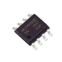 MCP6002T-I/SN MCP6002-I/P MCP6001T-I/OT MCP4922-E/SL MCP4728T-E/UN SOP-8 Chip IC sensor suhu