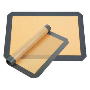 Tapis de cuisson en silicone résistant à la chaleur, sans BPA, réutilisable, plaque de cuisson pour four, tapis de cuisson antiadhésifs - Product Image 1