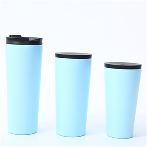 बीपा मुक्त रिसाव प्रमाण 16oz 20 औंस 24 औंस टिंबलर ढक्कन और पुआल टिकाऊ स्टेनलेस स्टील इन्सुलेट टबललर - Product Image 3