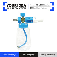 DJ-PA003 1L Multi-Color PA Foam Cannon High-Pressure Washer with 1.2mm Nozzle & 10m Spray Distance 1/4 Quick Connect Sprayer