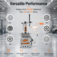 Équipement tout-en-un pour l'alignement 3D des roues de voiture, l'équilibrage des pneus et le levage, capacité 70 kg, vitesse 200 tr/min, LEO L9031, 0,25 kW, double alimentation automatique