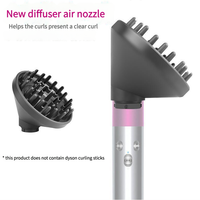 Diffuseur 2-en-1 Binggoo pour séche-cheveux Dyson Airwrap – Accessoires professionnels en plastique pour coiffure, fûts de coiffage écologiques
