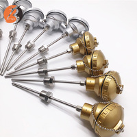 Sonda de acero inoxidable tipo K, Sensor termopar de alta temperatura