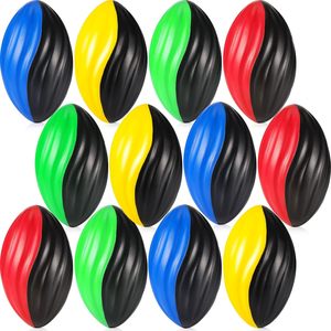 High Quality Wholesale Custom Promotional Anti-Stress <b>Squeeze</b> Toys PU Foam American Football Shaped 11.5cm Custom Logo - Product Image 1