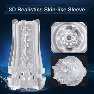 Bolso Pussy Adulto Brinquedos Masculino Stroker Penis Pump Sucking Vibrating Powerful Automatic Masculino Masturbator Sex Toys for Men Training - Product Image 4