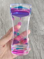 Nouveaux tubes sensoriels Fidget liquide mouvement barboteur minuterie calmant bouteille jouets lampe à lave pour enfants-jouets promotionnels