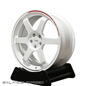 ล้อแม็ก Volk Racing <span class=keywords><strong>TE37</strong></span> SL <span class=keywords><strong>สี</strong></span><span class=keywords><strong>ขาว</strong></span> 5x120 5x114.3 <span class=keywords><strong>ขอบ</strong></span> 17 <span class=keywords><strong>18</strong></span> 19 นิ้ว สำหรับ Audi BMW 340I F30 Honda Civic Toyota Subaru Chevry - Product Image 6