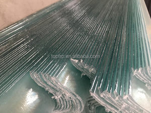 Fiber <b>Glass</b> FRP Skylight Translucent <b>Sheet</b> Fiberglass FRP Roof Panel for Roofs - Product Image 4