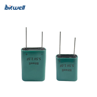Supercondensadores Cilíndricos BITWELL Serie BH 2.7V 5.5V 0.47F-20F, Módulos de Supercondensadores de Larga Duración y Bajo ESR para Dispositivos Inteligentes