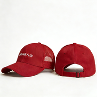 Casquettes de baseball de sport structurées à visière incurvée, personnalisées, de haute qualité, en gros, avec autocollants