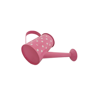 <span class=keywords><strong>Mini</strong></span> <span class=keywords><strong>arrosoir</strong></span> à pois galvanisé personnalisé pour décoration de jardin d'enfants - Product Image 4