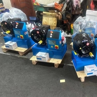 Fabricant vente directe 2 pouces 4 pouces 3 pouces raccord coudé haute pression mince hydraulique tuyau sertisseuse machines tuyau presse